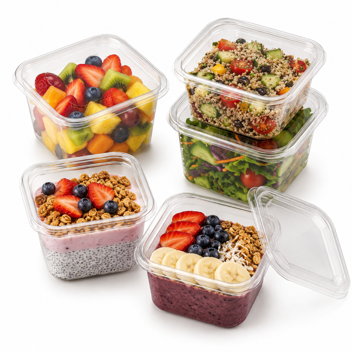 Square Deli Containers