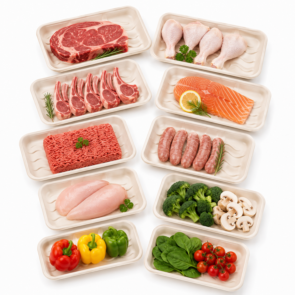 Meat & Produce Trays