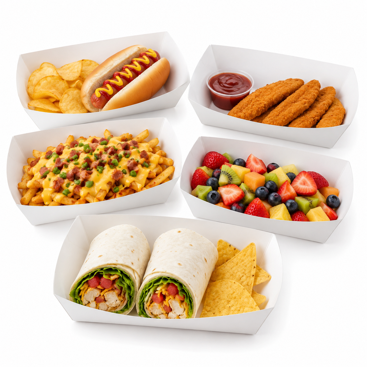 Paper Food Trays