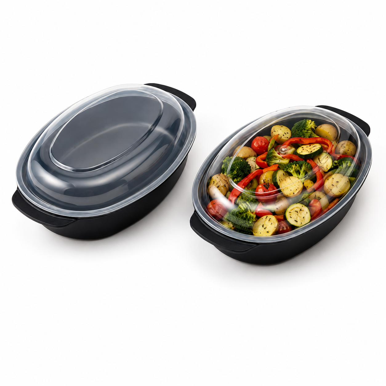 Cherry Series 600 ml Oval Container