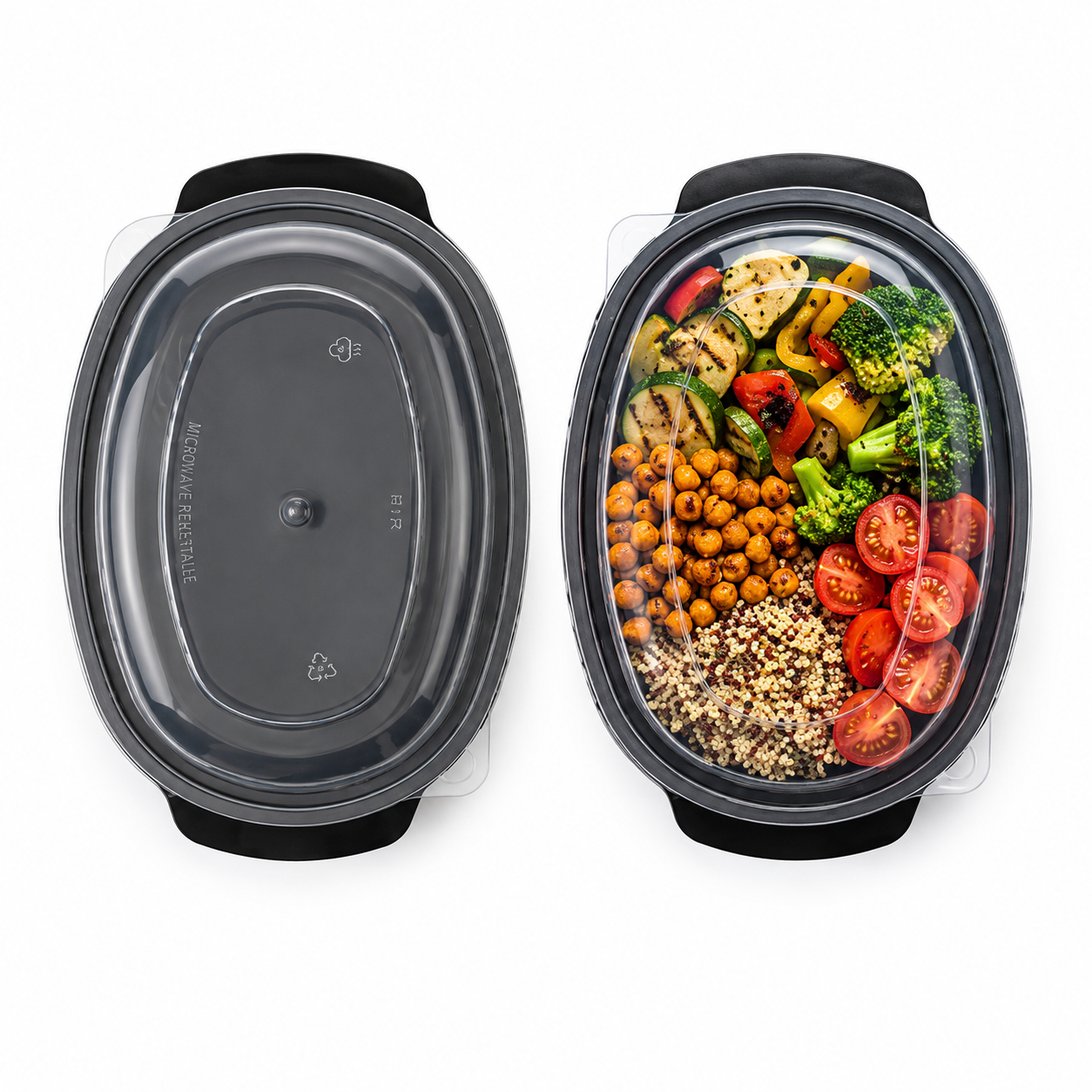 Cherry Series 750 ml Oval Container