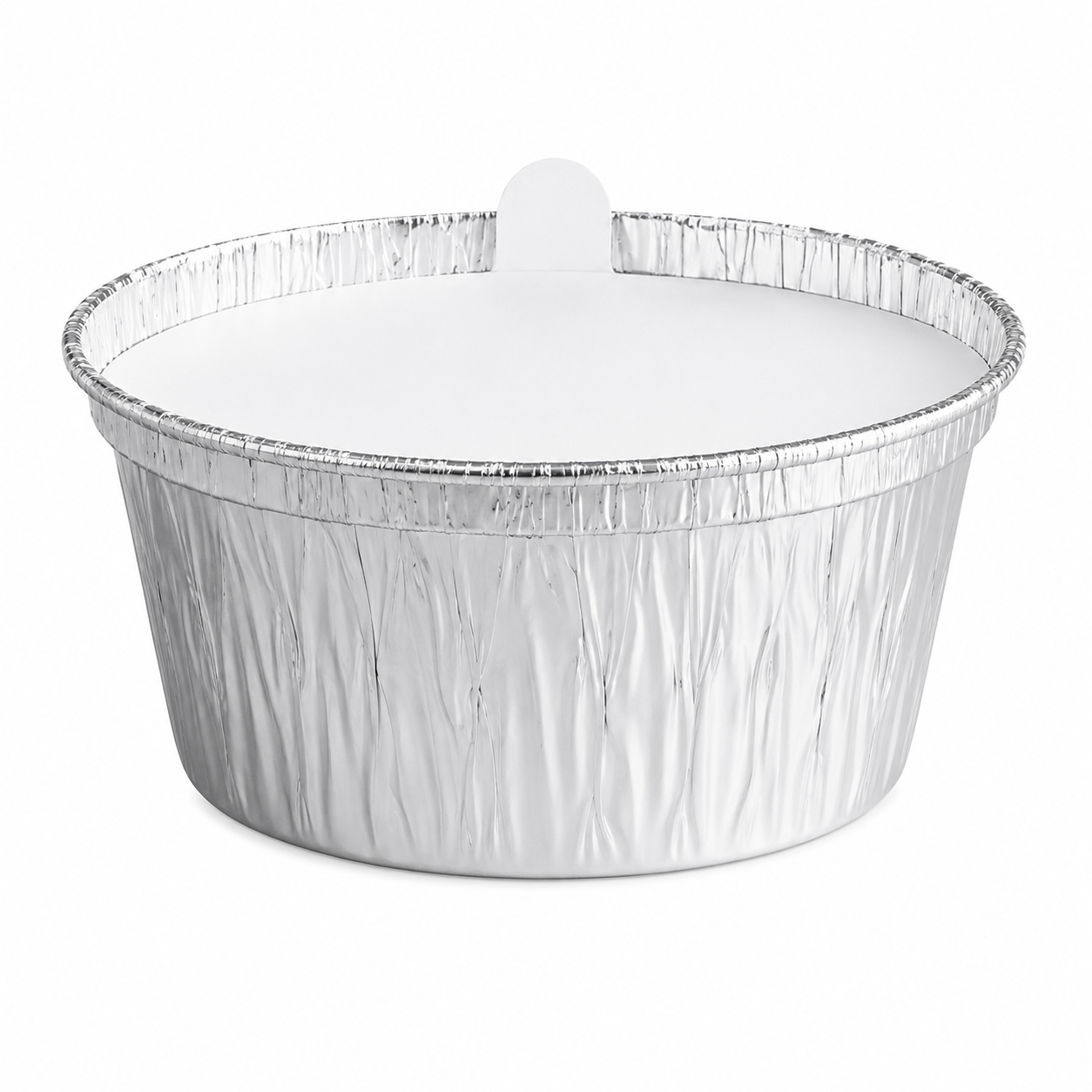 4 oz. Foil Ramekin Cup with Board Lid [500/Case]