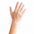 Disposable Poly Gloves, Large