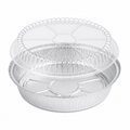 Dome Lids for 7" Foil Round Take Out Pan [500/Case]