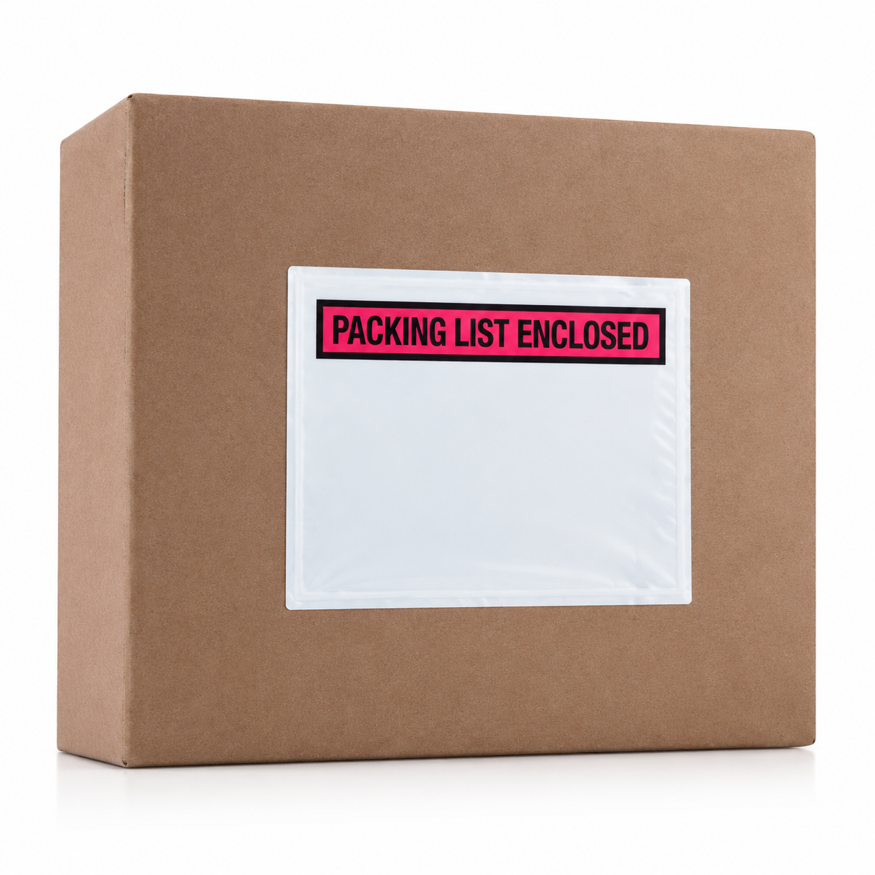Packing List Enclosed Envelopes
