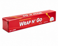 24" x 2000' Food Service Stretch Wrap Clear Plastic Food Wrap Roll Commercial
